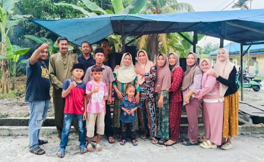 Cetak Sejarah Baru, Warga RT 01 Kepenghuluan Batu Hampar Gelar Syukuran Atas Terpilihnya Fadli sebag