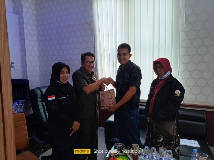 Ketua BRCN TPTM dan Anggotanya Silaturahmi Ke DPRD Rohil Fraksi Gabungan