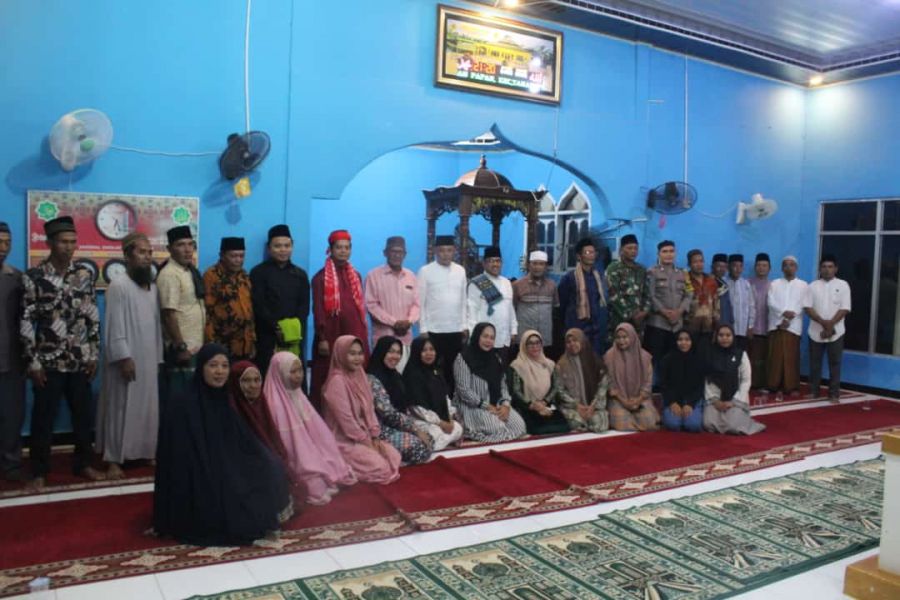 Pemerintah TPTM Gelar Safari Ramadhan di Masjid Sirotholmustaqim Kepenghuluan Labuhan Papan