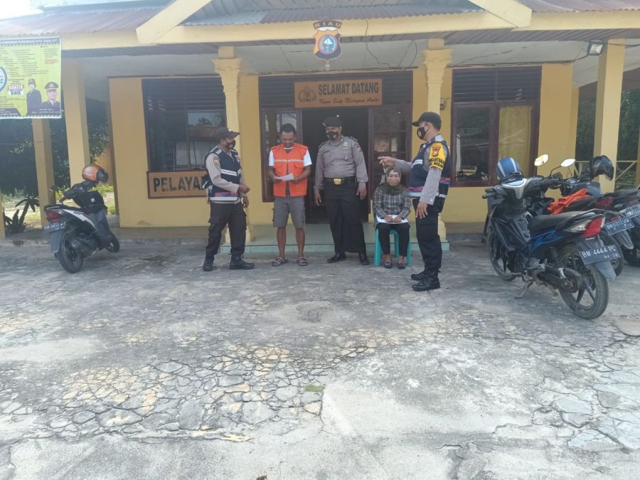 Polsek TPTM Melaksanakan Operasi Yustisi dan Pemburu Teking Covid-19