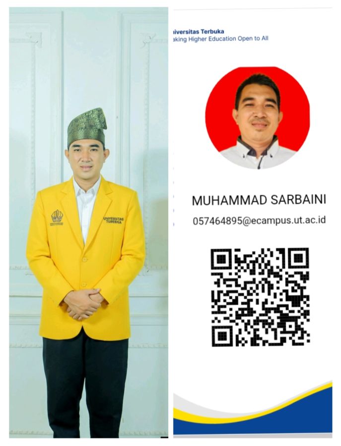 Rahmat Pantun,Kini Resmi Menjadi Mahasiswa Pariwisata Universitas Terbuka