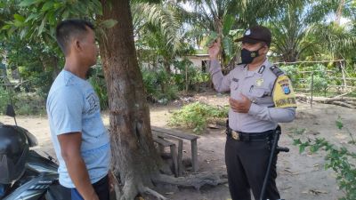 Giat Patroli Polsek TPTM Ke Perkebunan Kelapa Sawit